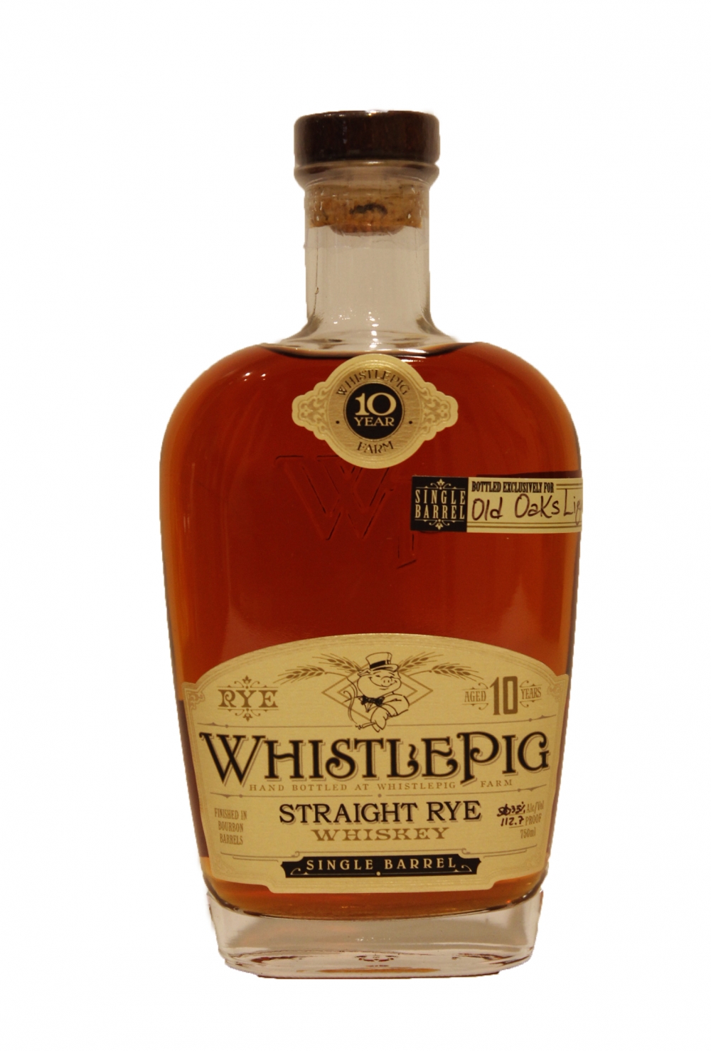 Whistle Pig Straight Rye 10 Years Old Batch1 Old Oaks