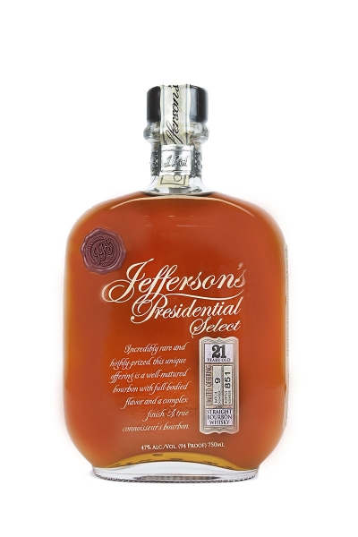 Jefferson's Presidential Select 21 Year Old Batch No. 9