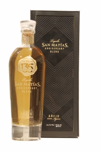 San Matias 135 years anniversary blend anejo tequila