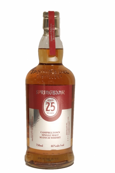 Springbank 25 Years Old 2021 Release
