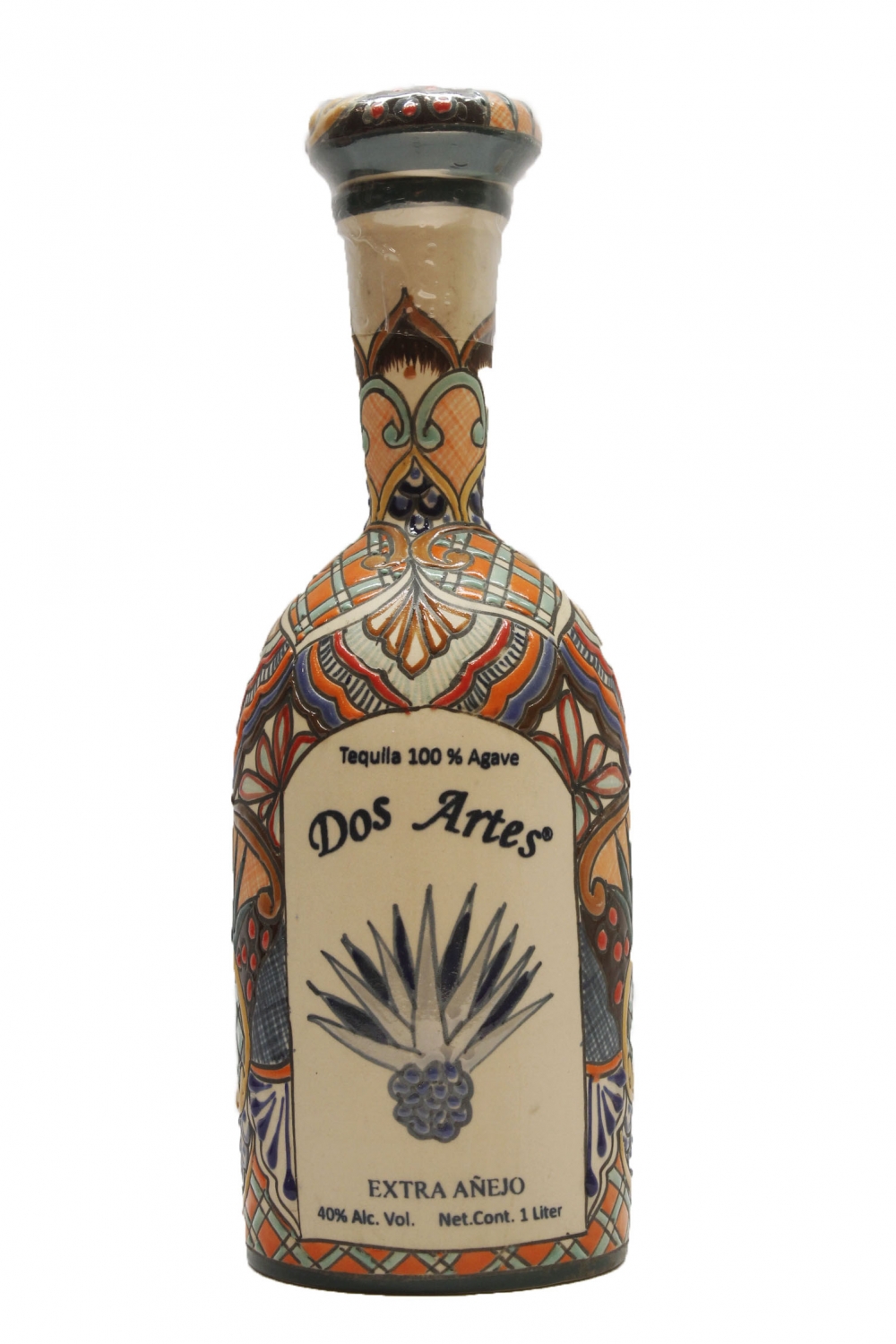 Download Dos Artes Extra Anejo Bottle Neck (Liter) | Oaksliquors.com