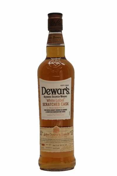 Dewar's White Label Scratched Cask