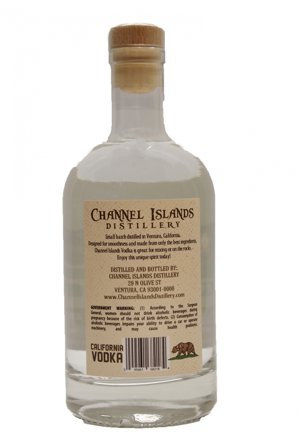 Channel Island California Vodka