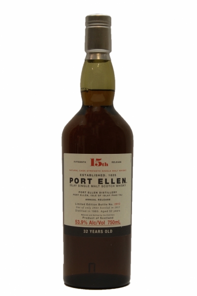Port Ellen 32 years 15th Edition Release