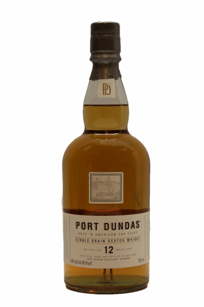 Port Dundas 12 Year Old Single Grain Whisky