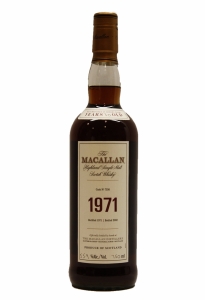 Macallan Fine & Rare 1971 30 Years Old Cask 7556