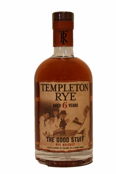 Templeton Rye 6 Years Old 