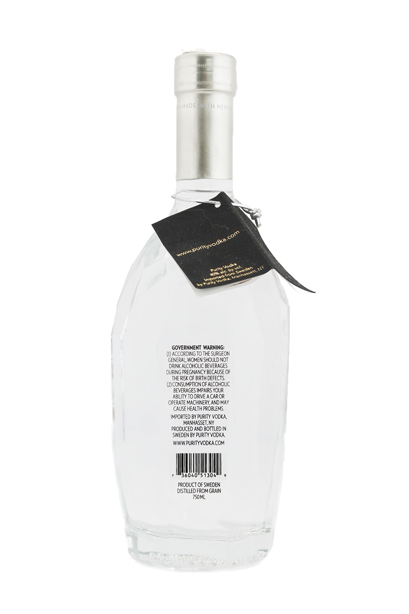 Purity Vodka Ultra 34 Premium | Oaksliquors.com