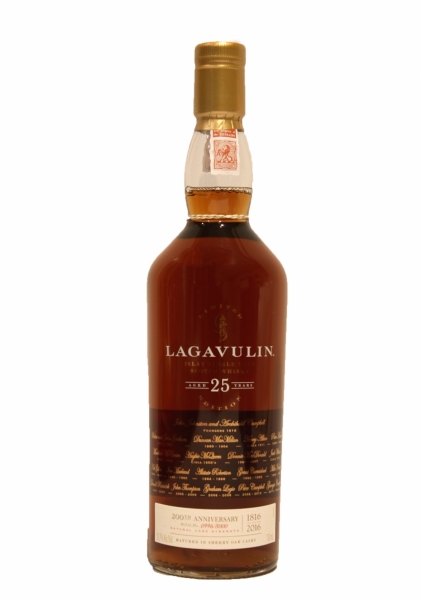 Lagavulin 25 Years Old Sherry Oak 200th Anniversary