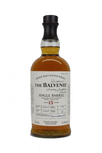 Balvenie 15 Year Old Single Barrel Cask No. 5466