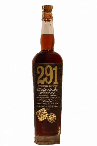 291 Barrel Proof Colorado Whiskey 126.8