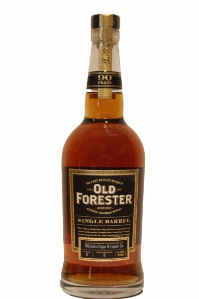 Old Forester Single Barrel Bottled for Old Oaks Liquor