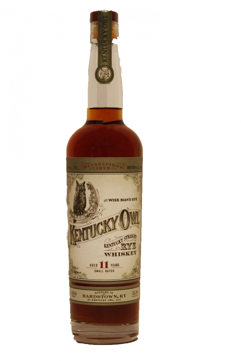 Kentucky Owl Rye Whiskey 11 Years Old Small Batch 1