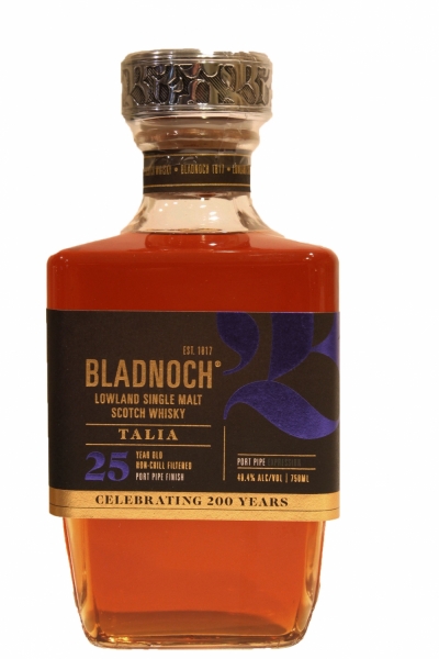 Bladnoch 25 Years Old Talia Port Pipe