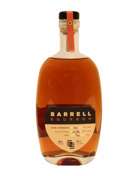 Barrell Bourbon 9 Years Old  Batch 14 Cask Strength 109.4 Proof