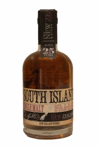 South Island 25 Year Old New Zealand Whisky 
