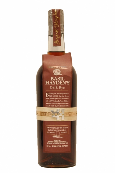 Basil Hayden's Dark Rye Whiskey