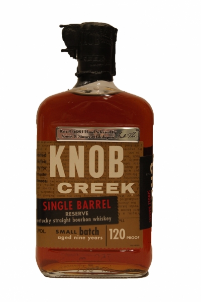 Knob Creek 9 Year Old Single Barrel Small Batch Bottled for Old Oaksliquors