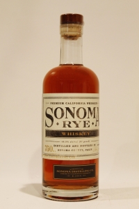 Sonoma Rye Whiskey 2017