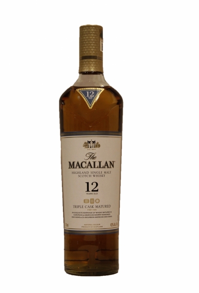 Macallan 12 Years Old Triple Cask