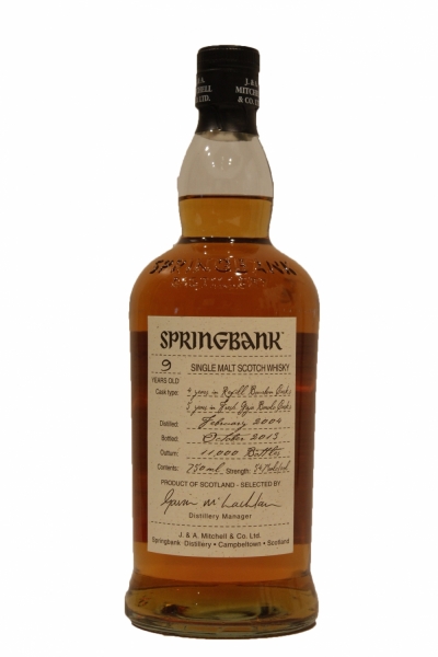 Springbank 9 Years Old
