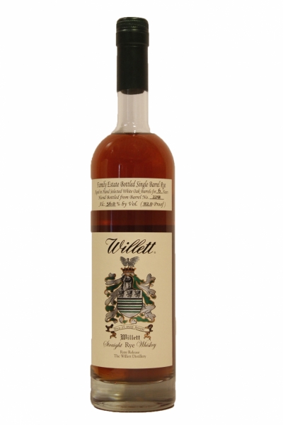 Willett 6 Years Old Rye Whiskey