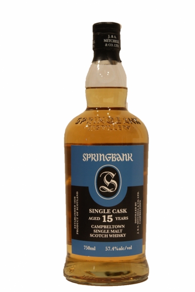 Springbank 15 Years Old Single Cask 57.4 Proof