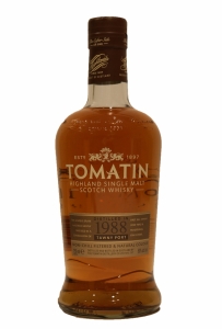 Tomatin Tawny Port Distilled 1988 27 Year Old