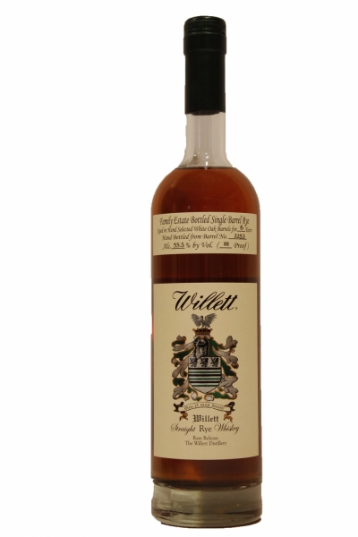 Willett 6 Year Old Single Barrel Rye 111 Proof