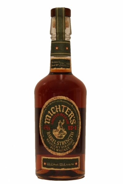 Michter's Bourbon Barrel Strength Rye Limited Release
