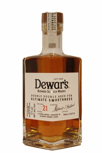 Dewar's 21 Years Old Double Double Aged Small Batch Sherry Cask 750ml