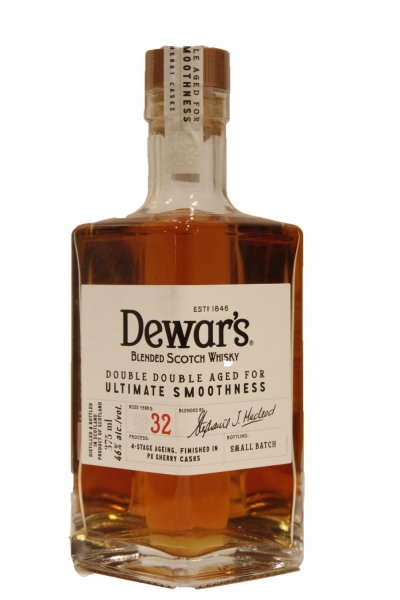 Dewar's 32 Years Old Double Double Aged Small Batch Sherry Cask 375ml