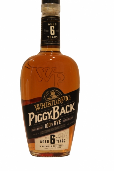 Whistle Pig Boss Piggy Back Rye Whiskey