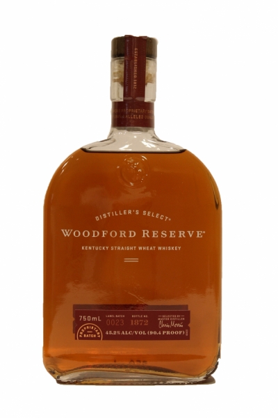 Woodford Reserve Straight Wheat Wiskey Label Batch 0023
