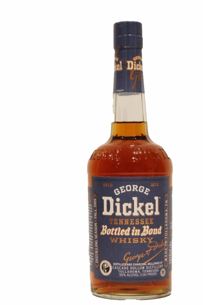George Dickel 11 Years Old Bottled in Bond Distilled 2008