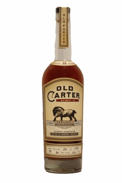 Old Carter Single Barrel Strength Bourbon Whiskey