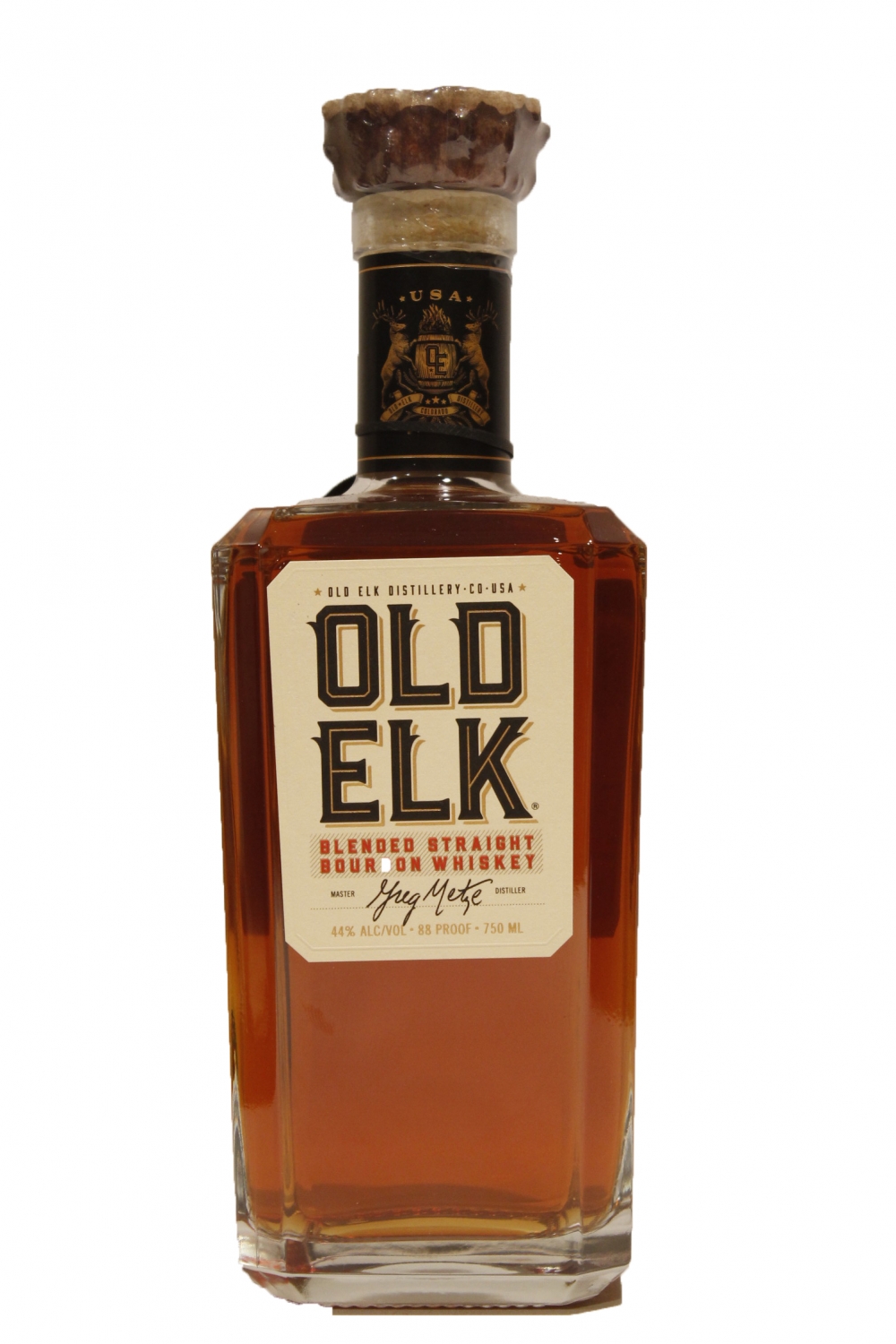 Old Elk Blended Straight Bourbon Whiskey | Oaksliquors.com
