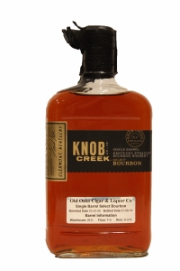 Knob Creek 11 Years Old Single Barrel Bourbon Bottled For Oaks Liquor