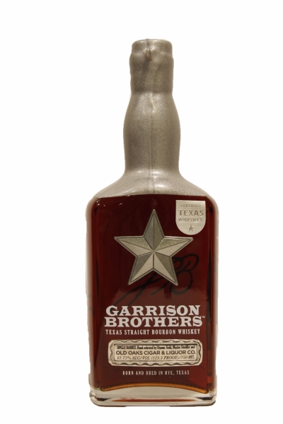 Garrison Brothers Single Barrel Bourbon Bottled for Oaks Liquor