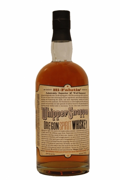 Whipper Snapper Hi-Falutin Oregon Whiskey
