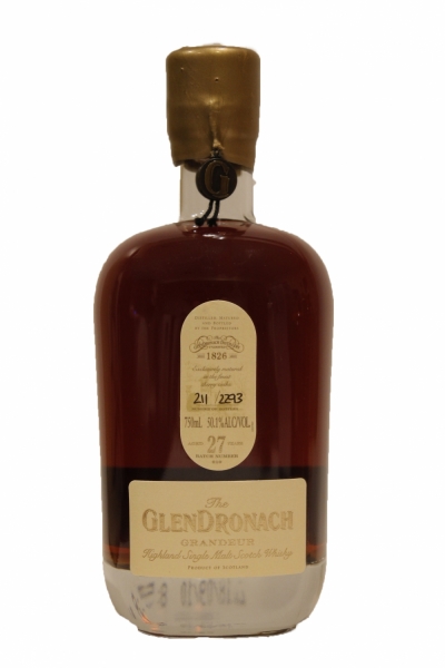 GlenDronnah Grandeur 27 Years Old Batch 10