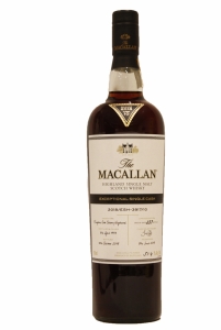 Macallan Exceptional Single Cask 2018 Cask No10 ESH-3917