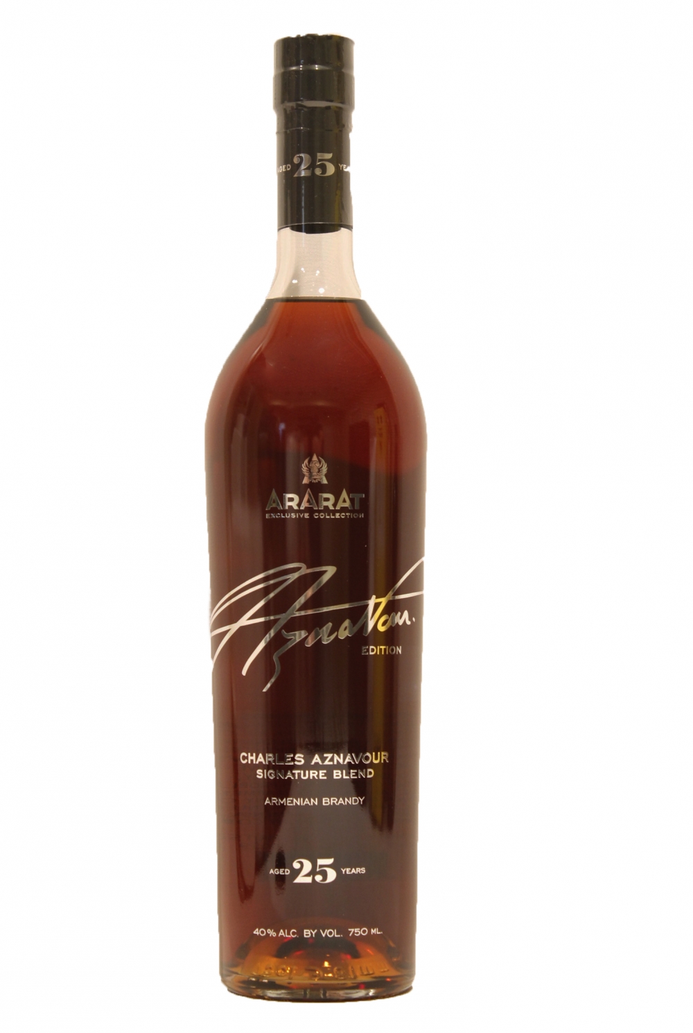 Ararat 25 Year Old Charles Aznvour Signature Blend Armenian Brandy