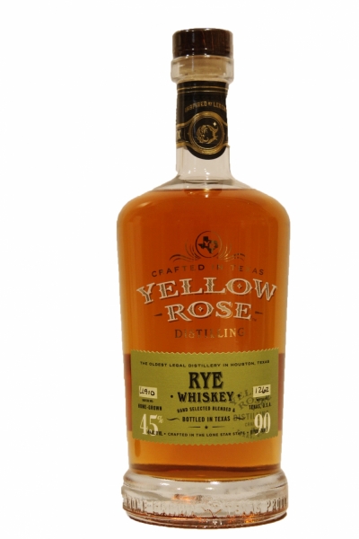 Yellow Rose Rye Whiskey