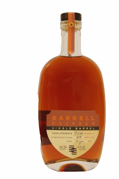 Barrell Bourbon 13 Years Old  Barrel D330