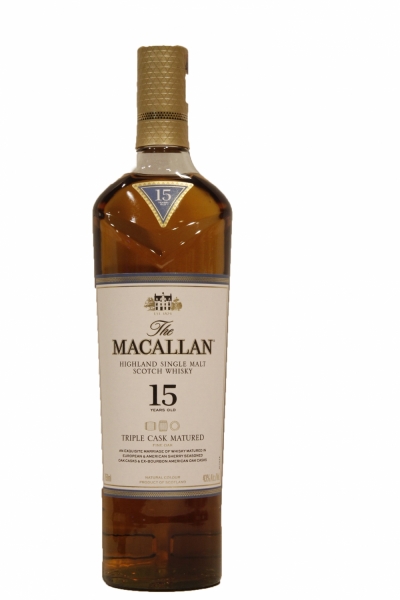 The Macallan 15 Year Old Triple Cask