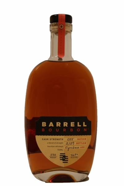 Barrel Bourbon 5 Years Old Cask Strength Batch 25