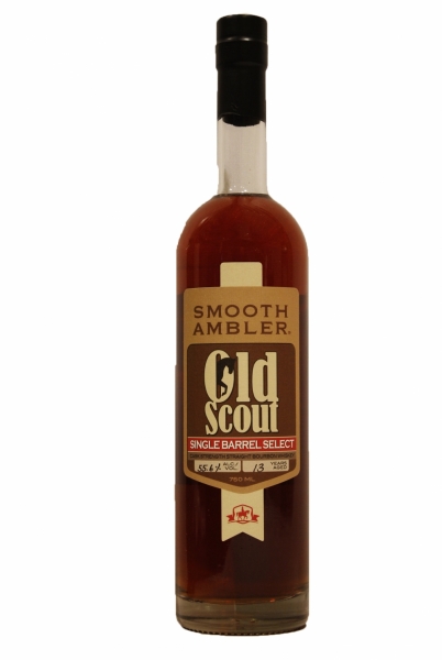 Smooth Ambler Old Scout 13 Years Old Single Barrel Select 55.6 Proof