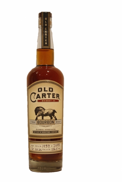 Old Carter Straight Bourbon Whiskey Batch 6