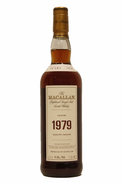 Macallan Fine & Rare Vintage 1979 40 YearsOld